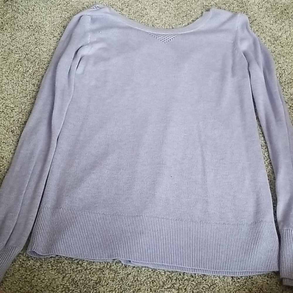 Beautiful EUC Lululemon Open Back Sweater Size 8